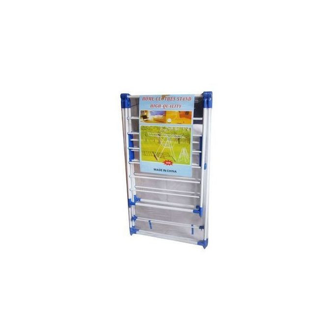 Drying Stand With Weather Frame Cloth Dryer Stand-White, Blue, Pink.
