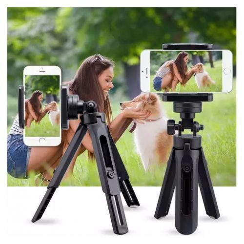 Phone Holder / Selfie Stick - Black