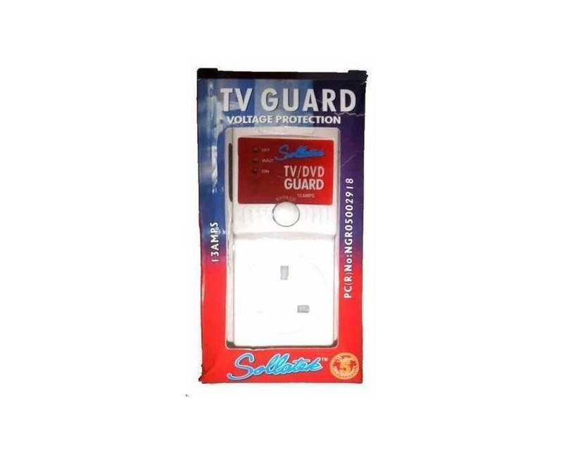 TV Guard-13Amps - White
