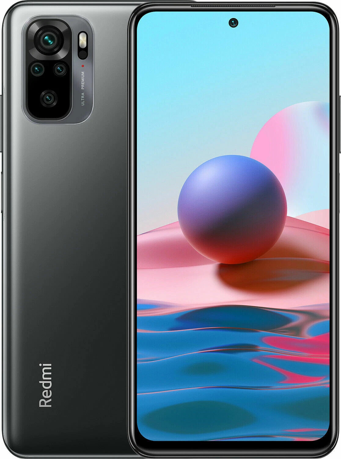 Xiaomi Redmi Note  10 - 6.43", 6GB RAM 128GB ROM 48MP 5000mAh - Onyx Gray