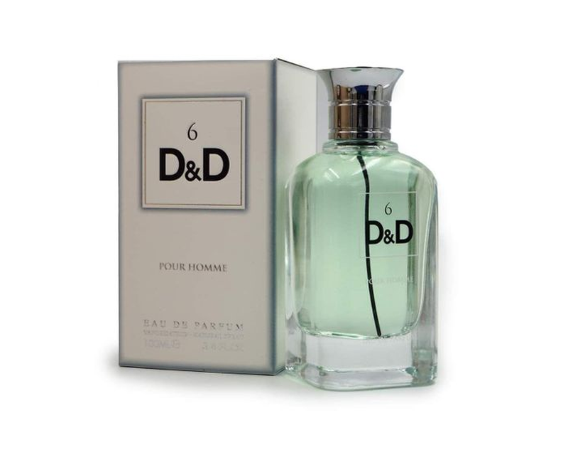D&D 6 Pour Homme Eau De Parfum Perfume, 100ml