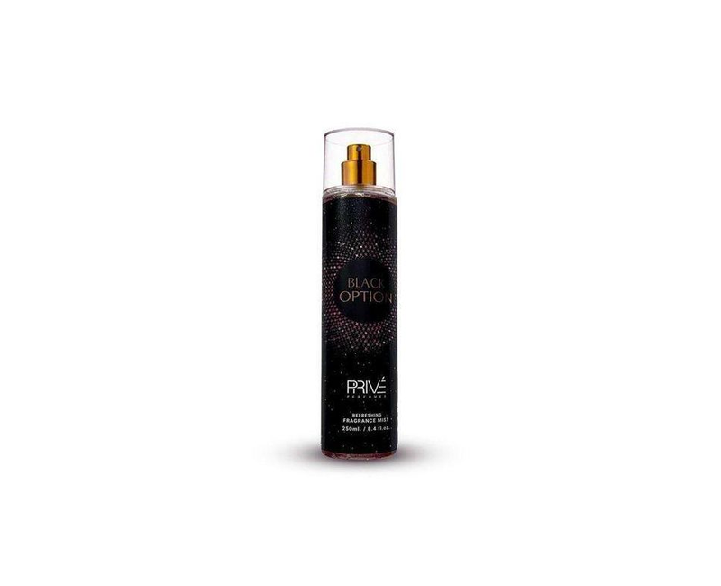 Black Option Body Mist For Women, 250ml