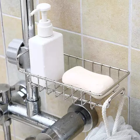 Bathroom Soap Holder Drain Rack
