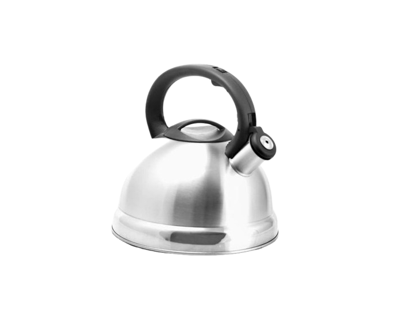 5 Litres Whistling Tea Boiling Kettle - Silver Hoffer