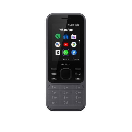 Nokia 6300 4G 2.4" 512MB RAM 4GB ROM 0.3MP 1500mAh - Charcoal