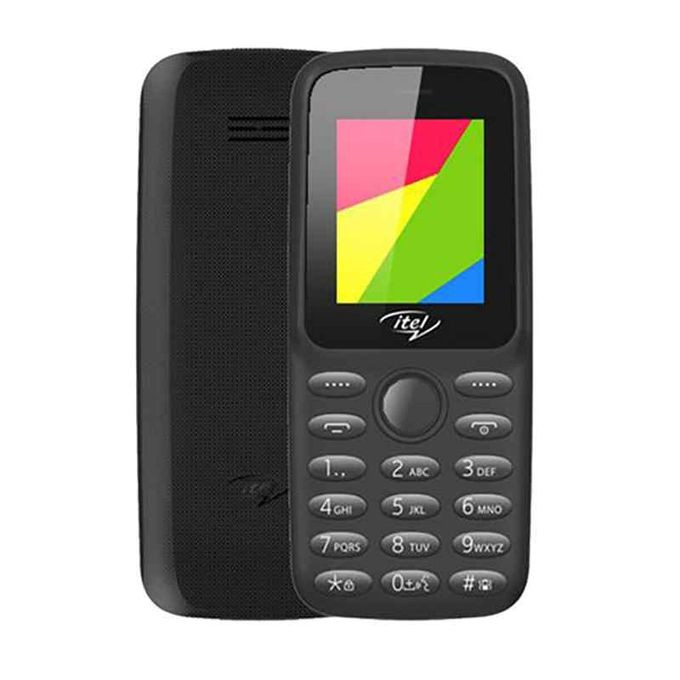 Itel 2163 1.8" Dual SIM FM Radio - Black