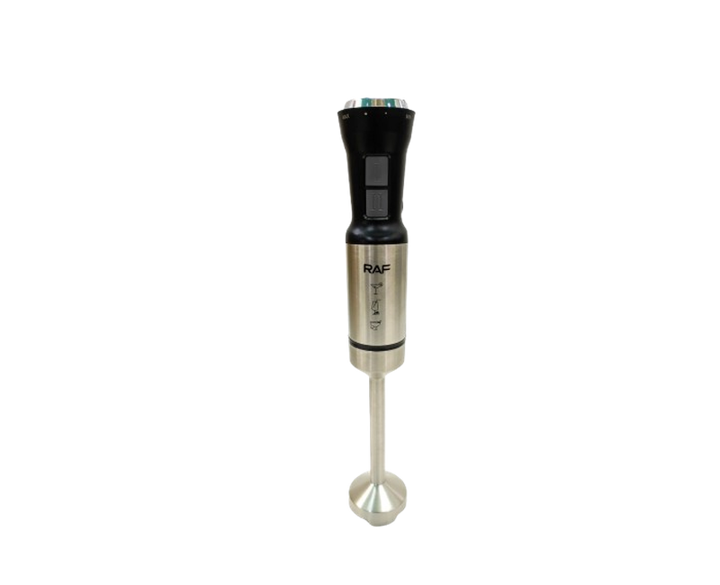 Hand Blender Stick Mixer 21 Speeds & Stainless Steel BladesbFood Processor With Two switches, Perfect for Soups- Multicolor RAF