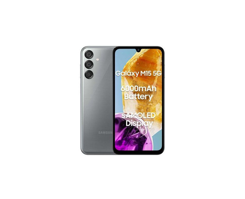 Samsung Galaxy M15 - 6.5" 6GB RAM 128GB ROM 50MP 6000mAh - Gray
