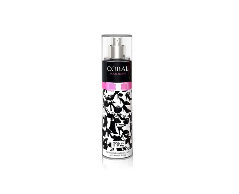 Coral Refreshing Body Mist For Women, 250 ml