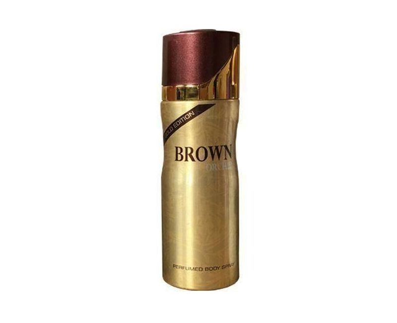Brown Orchid Deodorant Body Spray For Men & Ladies - 200ml