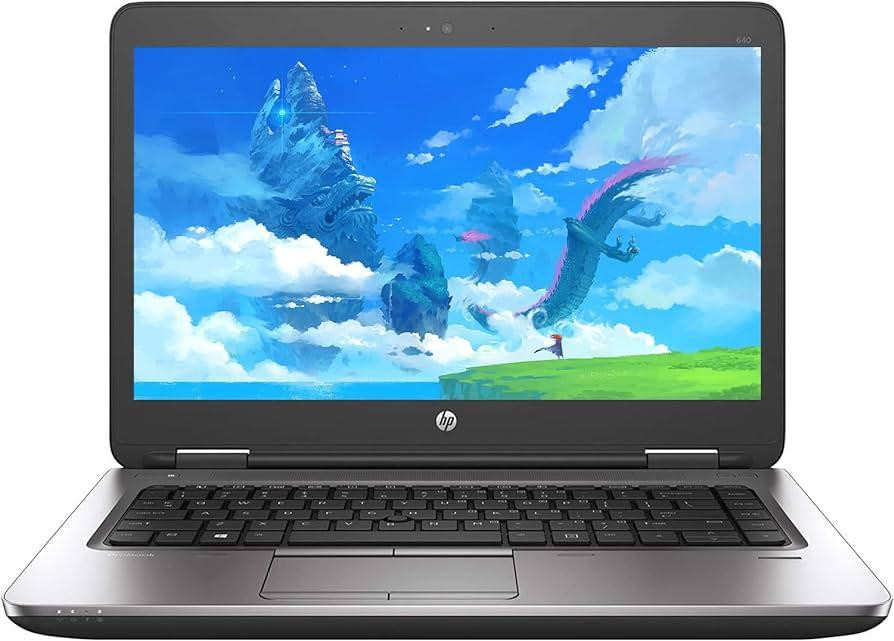 Probook 640 G3, I5 7th Gen,8GB RAM 256GB SSD 14"Inch – Black,Renewed