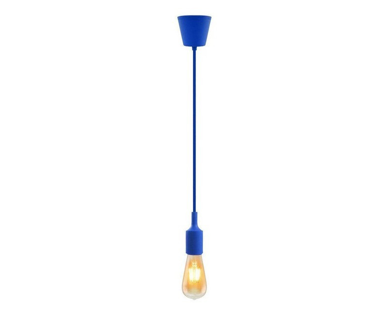 PVC HOLDER E27 - BLUE PL HO27-BL