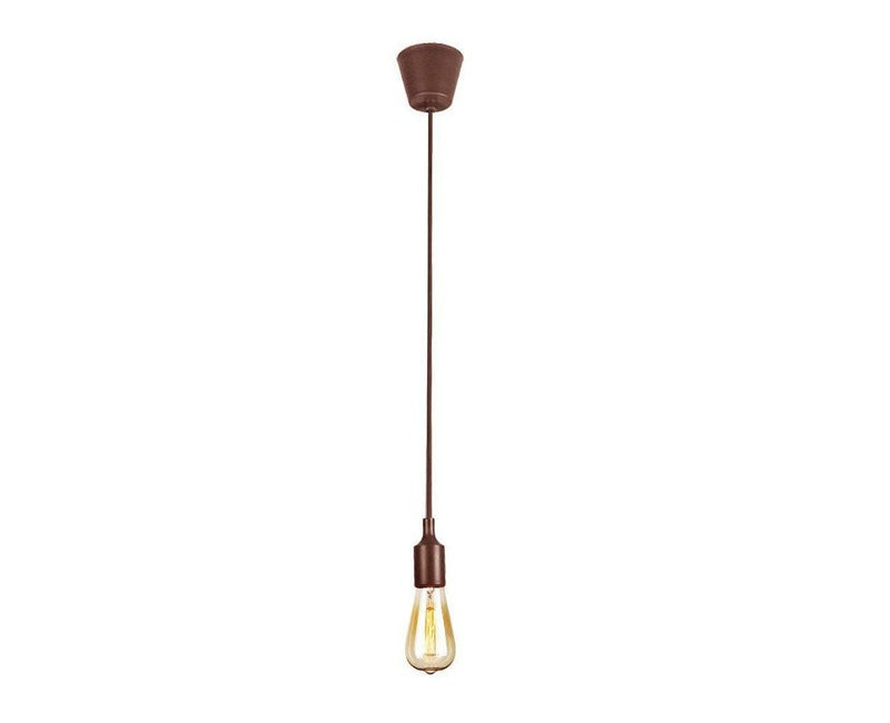 PVC HOLDER E27 - BROWN PL HO27-BW