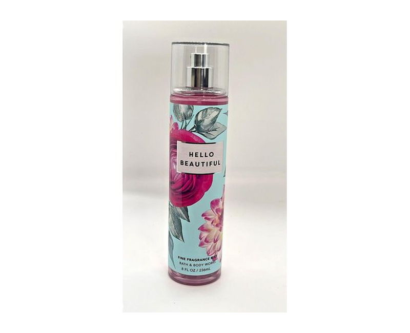 Bath And Body Works Hello Beautiful Fine Fragrance Body Mist, 236ml