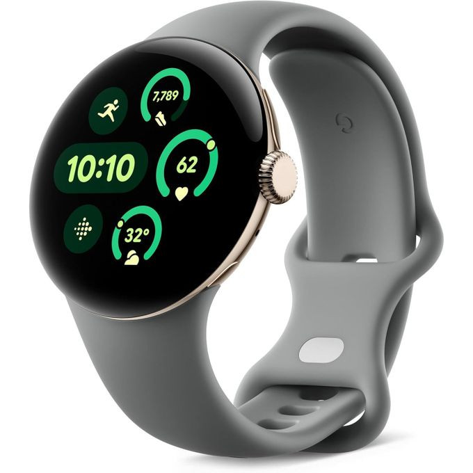 Pixel Watch 3 (41mm) Android Smartwatch With Fit Bits - Hazel