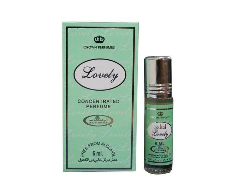 Crown Perfume Lovely Oil Perfume 6ml For Ladies