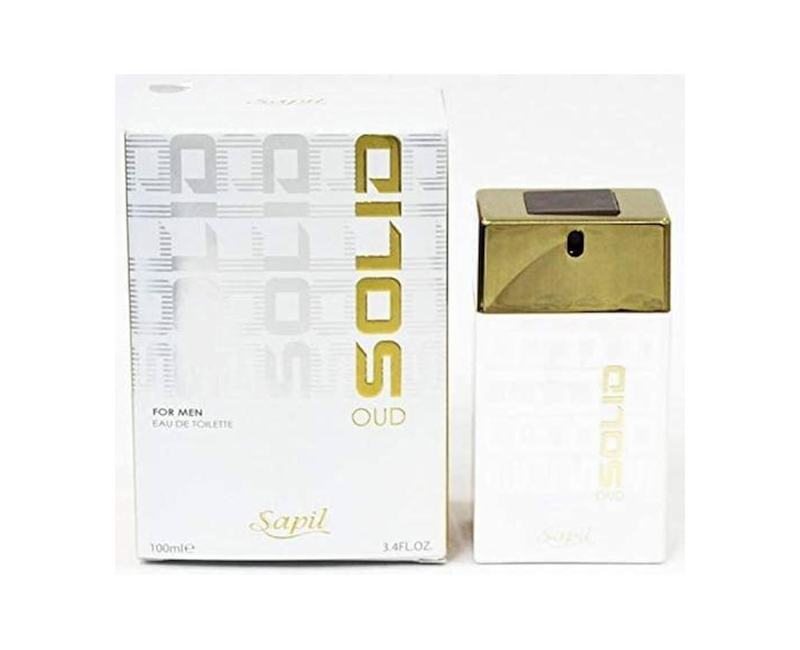 Sapil Solid Oud Perfume For Men, 100ml