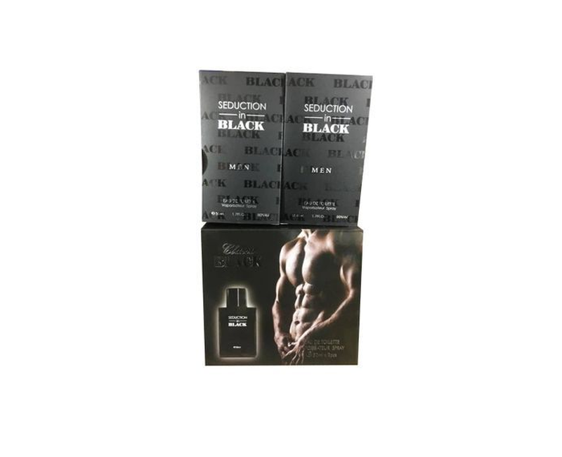 Black In Seduction Perfume For Men - 100ml