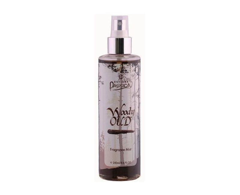 Estiara Passions Woody Oud Fragrance Mist, 8.6 FL.Oz