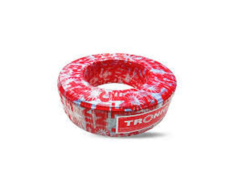 TC 0060-RD - Single Core in Red - 6.0mm (90 Mtrs)