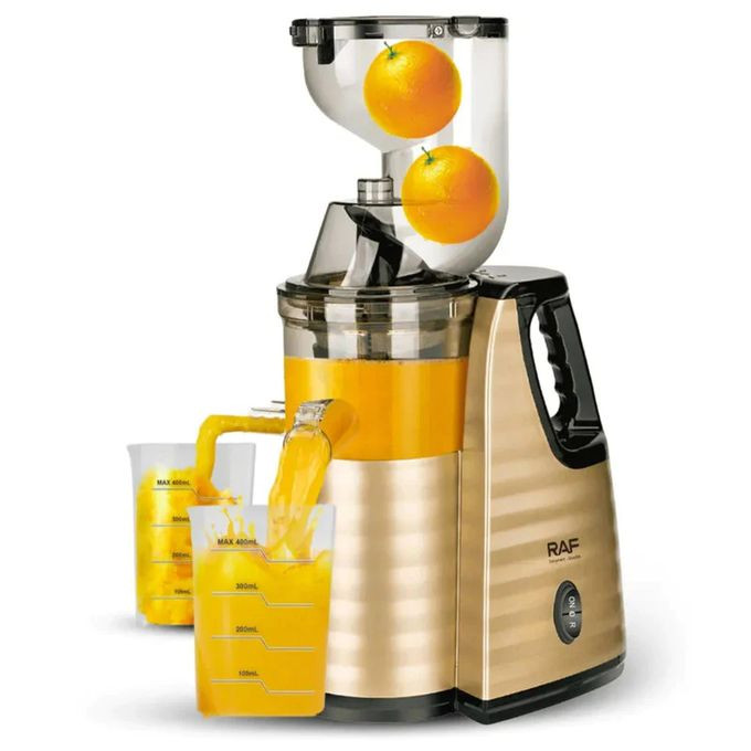 RAF Slow Juicer & Juice Extractor 150W R.2838 - Red