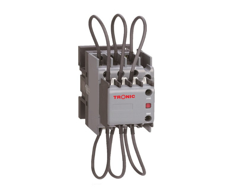 Tronic Capacitor Duty Contactor 12.5 KVAR 1NO+1NC CT 1D12-K1-1M-50