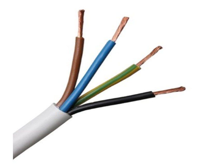 ELECTRICAL FLEXIBLE CABLE 4CX2.5MM WHITE
