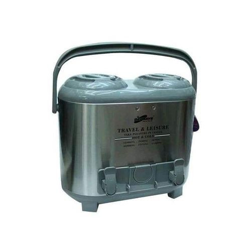 15L Twin Hot Travel Flask - Silver
