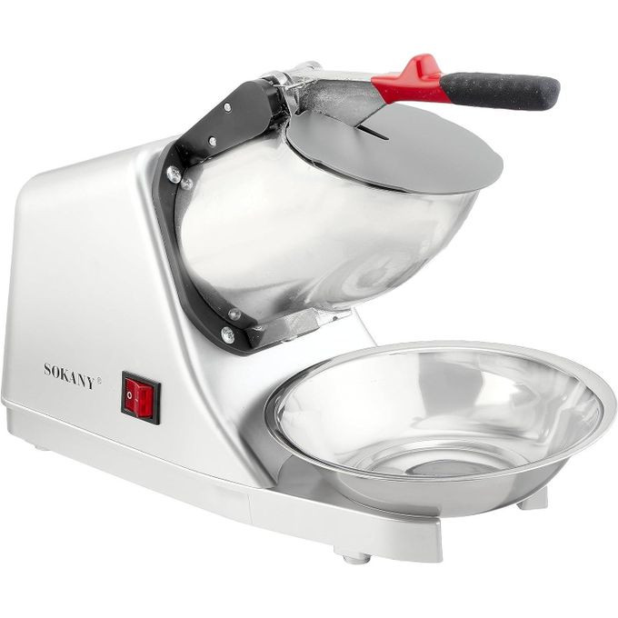 SK-777 Grill Maker Crushing Ice Machine - Silver
