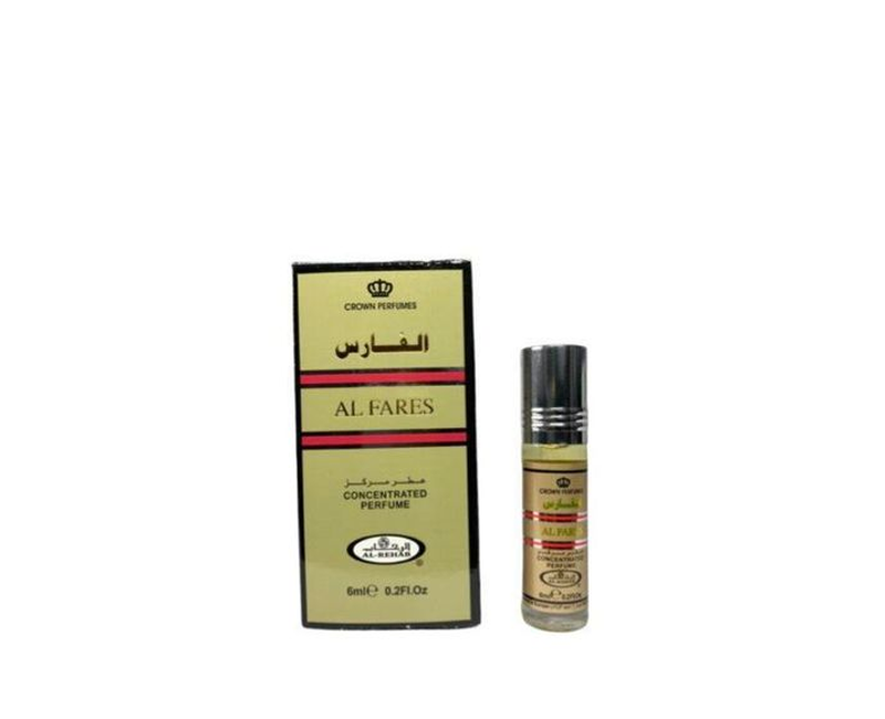 Al-Rehab Al Fares Concentrated Attar Oil Crown Perfumes, 6ml