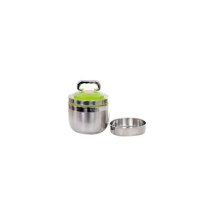1.8ltr Stainless Steel Double Wall Insulated Food Flask - Silver