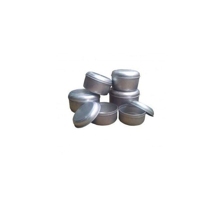 Set of 6pc Cooking Boxes - Silver