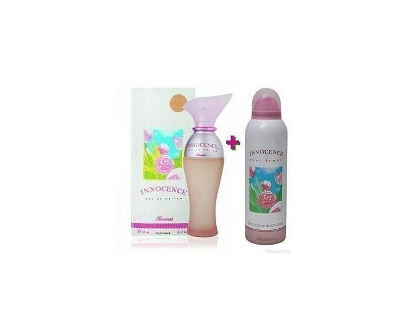 A Bundle Of Rasasi Innocence Perfume - 60ml & Its Spray - 200ml