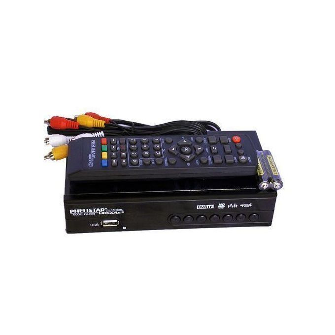 Free to Air Digital Decorder Black
