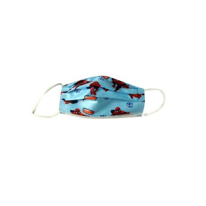 10pcs High quality 3 Ply Disposable Cartoon Printed Kids Facemasks - Color May Vary