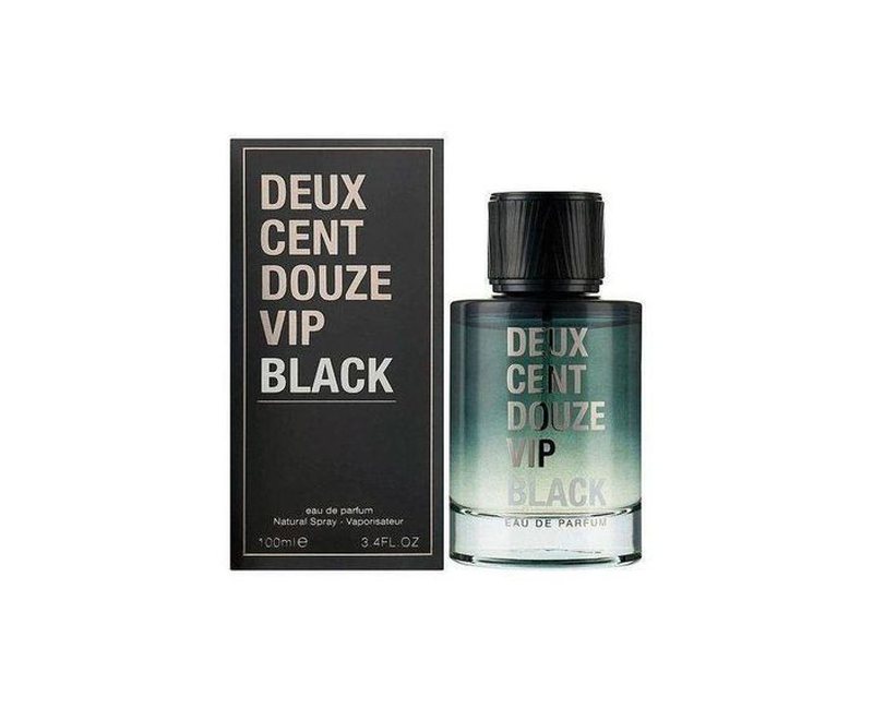 Fragrance World Deux Cent Douze Vip Black Perfume For Men, 100ml