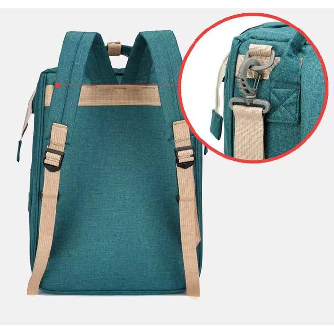 Baby Bag Diaper Backpacks with Changing Station Mummy Bag - Green