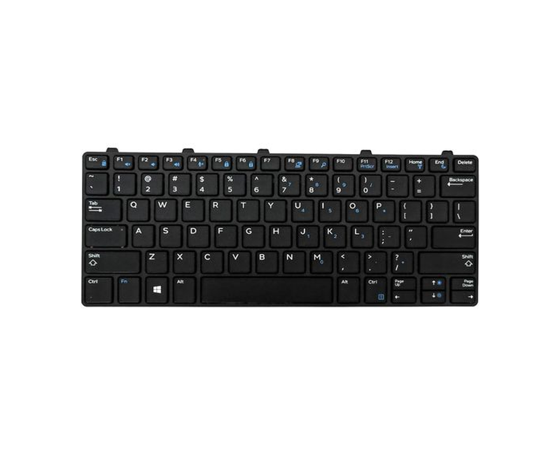 Replacement Keyboard for Dell Latitude 11 3180 3189 3190 3190 2in1,Latitude 13 3300 3310 3380 Series Laptop Non-Backlit Keyboard US Layout 343NN 0343NN 0NG83V 036G3P