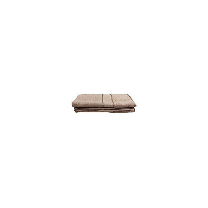Polo Cotton Bath Towel, Large - Brown