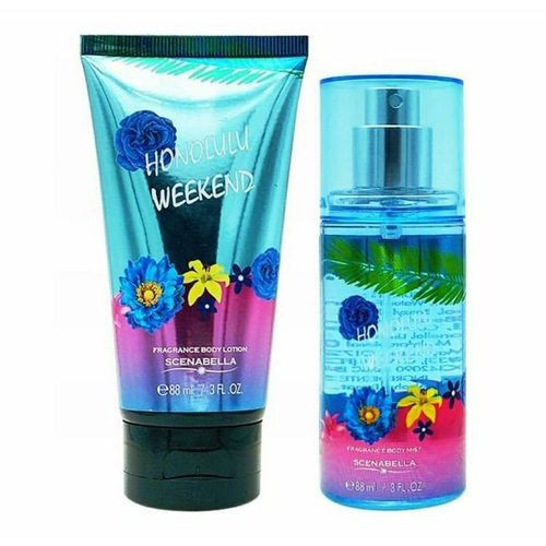 Scenabella Honolulu Weekend Body Splash & It's Lotion, 88ml