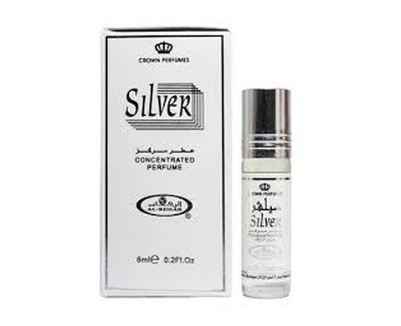 Silver Oil Perfume 6ml For Men