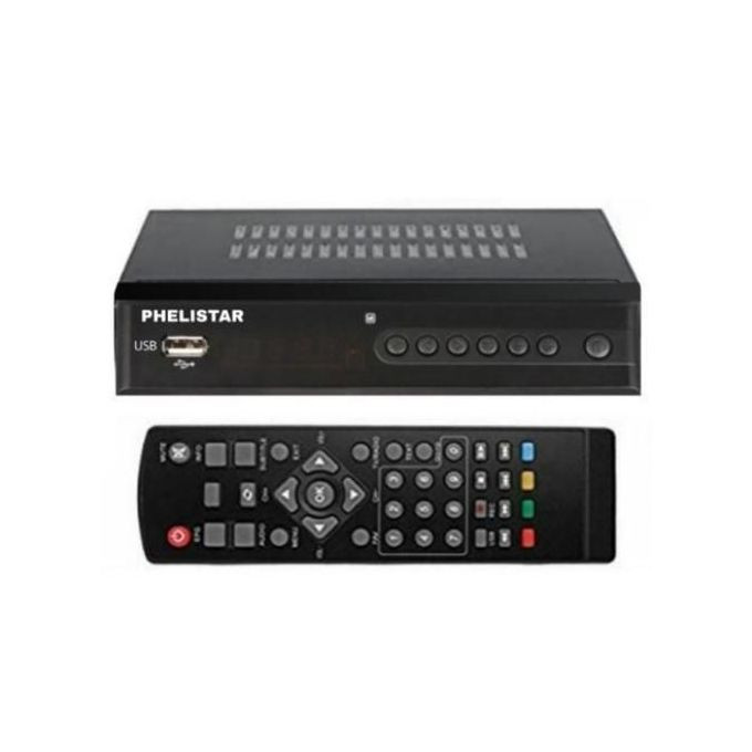 Smash DVB/T2 1080 Full HD Free To Air Digital Decorder-Black