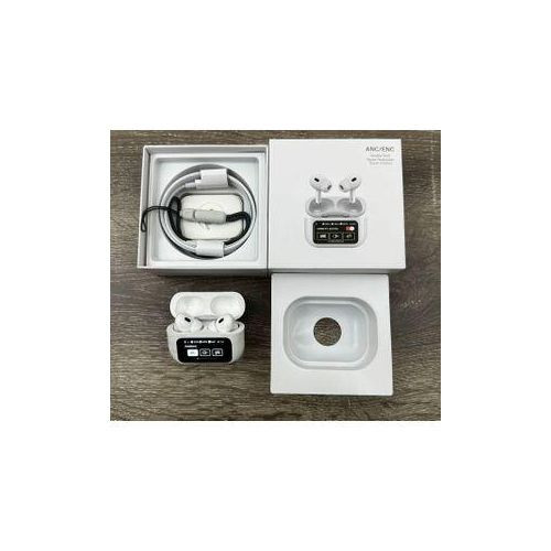 Airpods Pro With Screen Display And Noise Cancellation - White