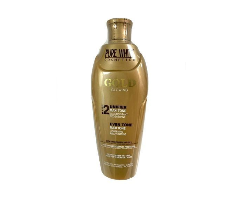 Pure White Gold Glowing Even Tone Maxi Tone Lightening Lotion 400ml