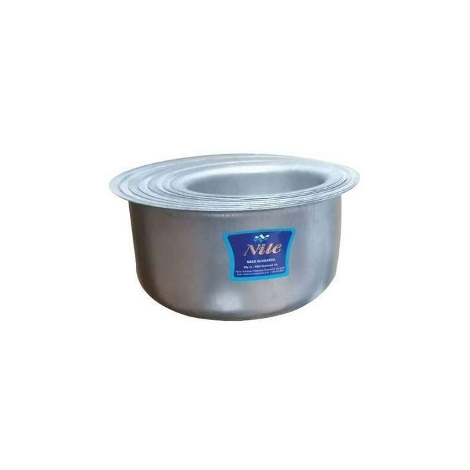 Nile 8 Pieces Set Of Saucepans With Round Bottom - Silver