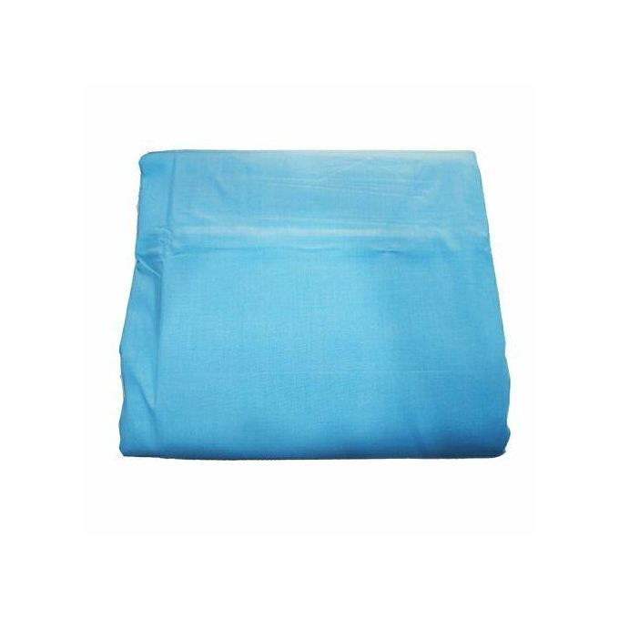 Nytil Double Layer Coton Bedsheets With 2 Pillow Cases - Blue 5x6