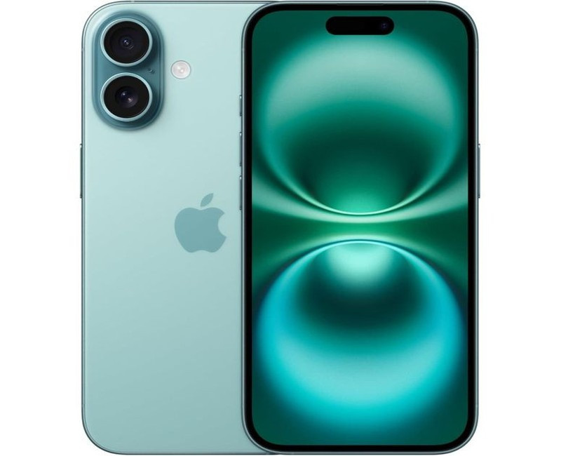 Apple iPhone 16 - 6.1" 8GB RAM 128GB ROM 48MP 3561mAh - Teal