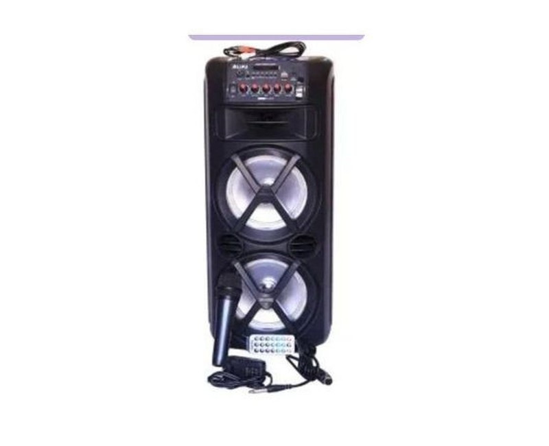 Bluetooth Rechargeable Speaker With In-Built Microphone – Black