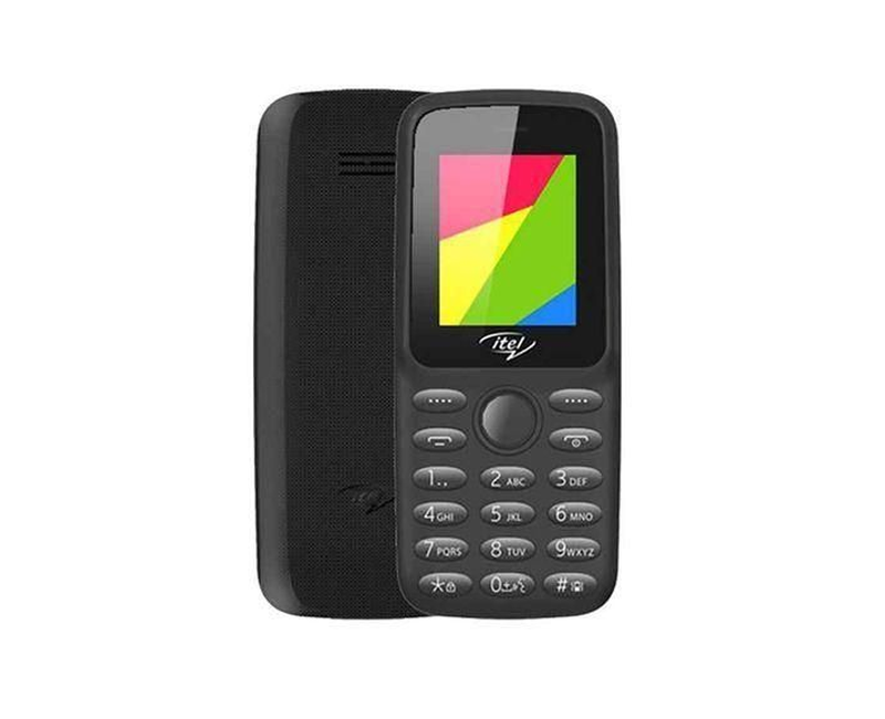 Itel 2163 Dual SIM, 1.8" 32MB ROM, 32MB RAM 1000mAh - Black