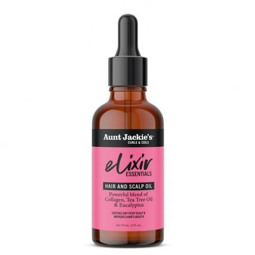 Aunt Jackie'S Curls & Coils Alixir Collagen, Tea Tree & Eucalyptus Hair & Scalp Oil 59ml